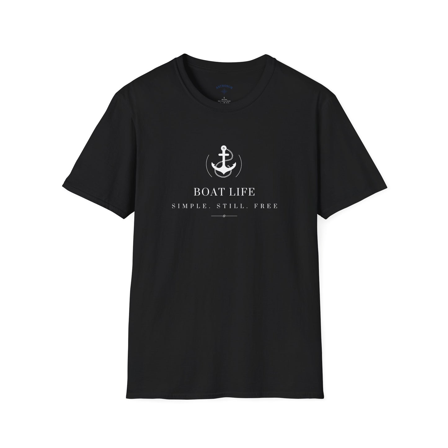 Boat Life white - Unisex Softstyle T-Shirt