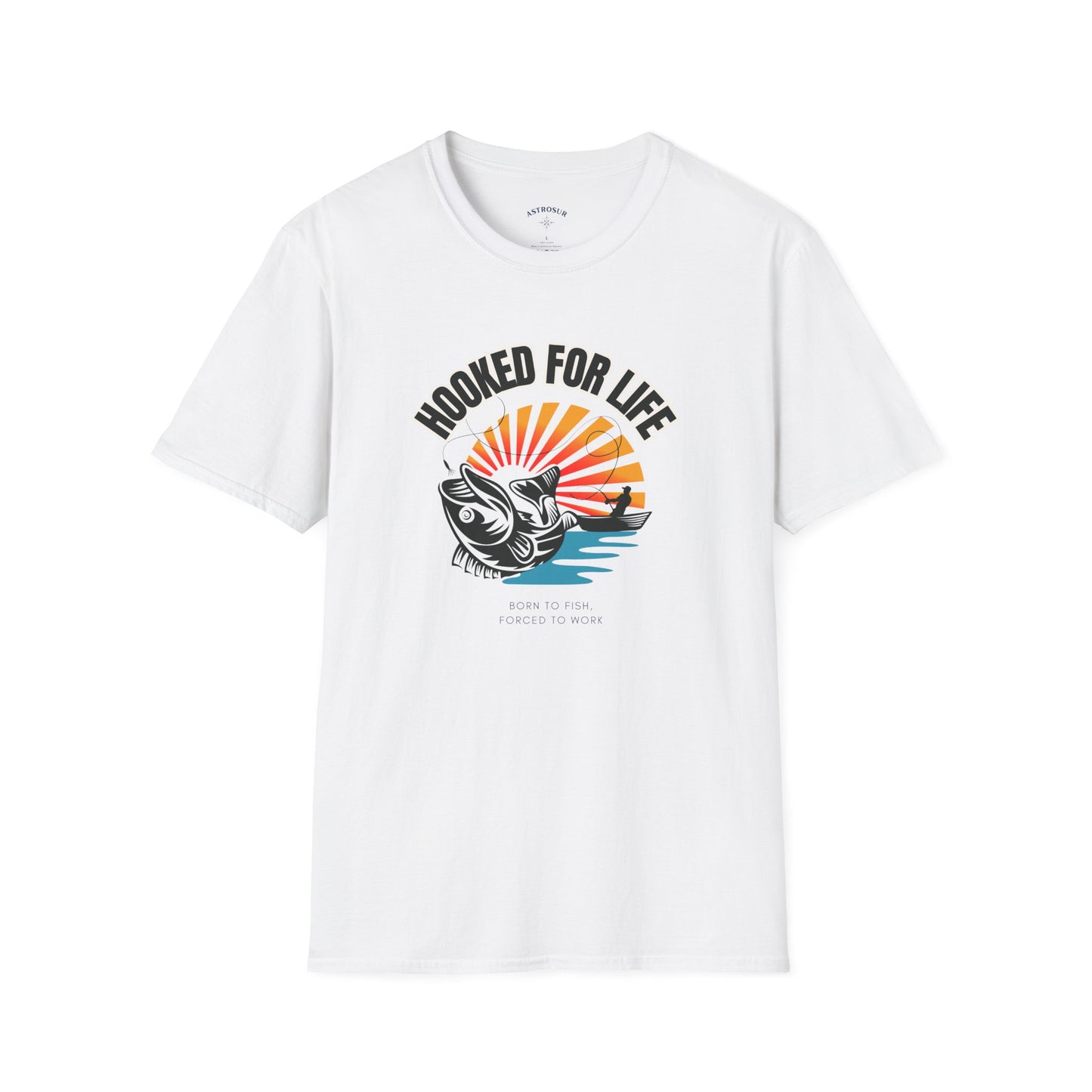 Hooked for life - Unisex Softstyle T-Shirt