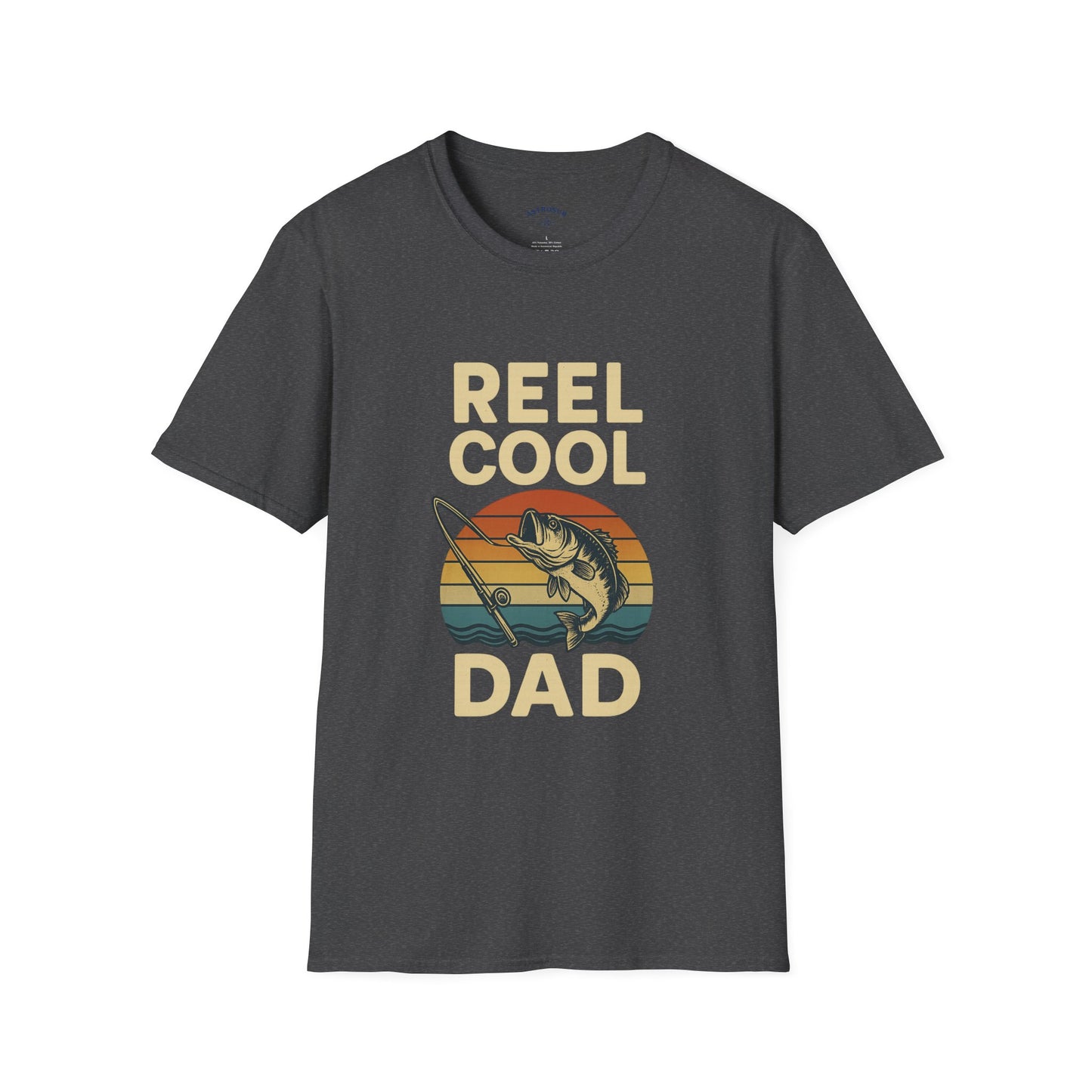 Reel Cool Dad - Unisex Softstyle T-Shirt