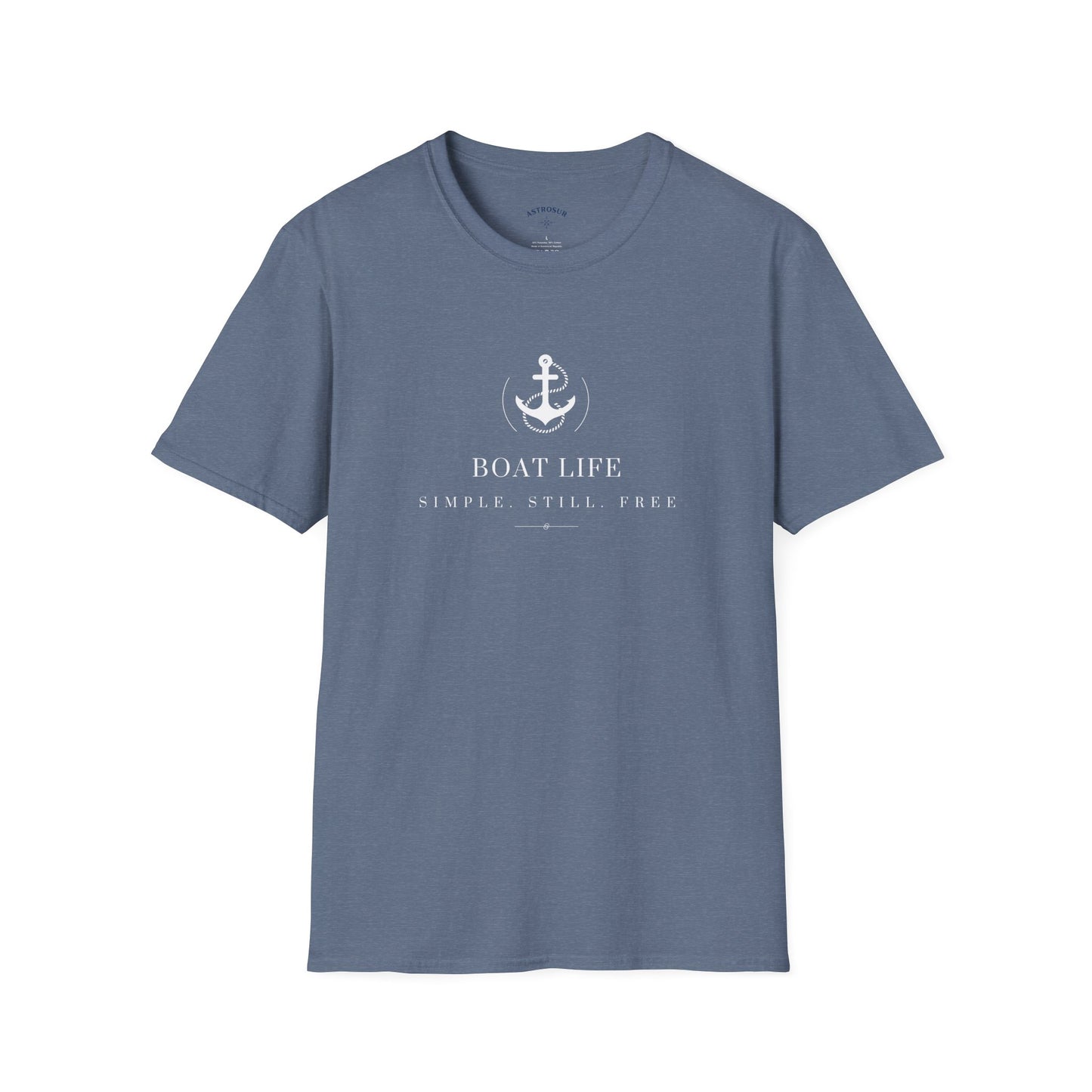 Boat Life white - Unisex Softstyle T-Shirt