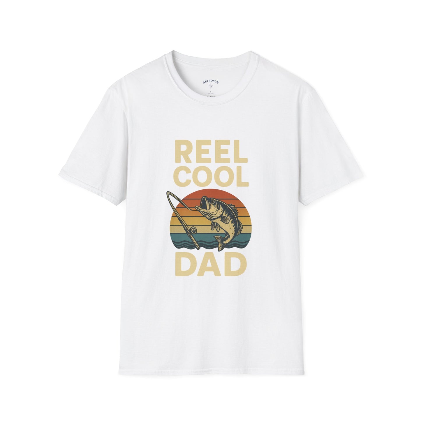 Reel Cool Dad - Unisex Softstyle T-Shirt