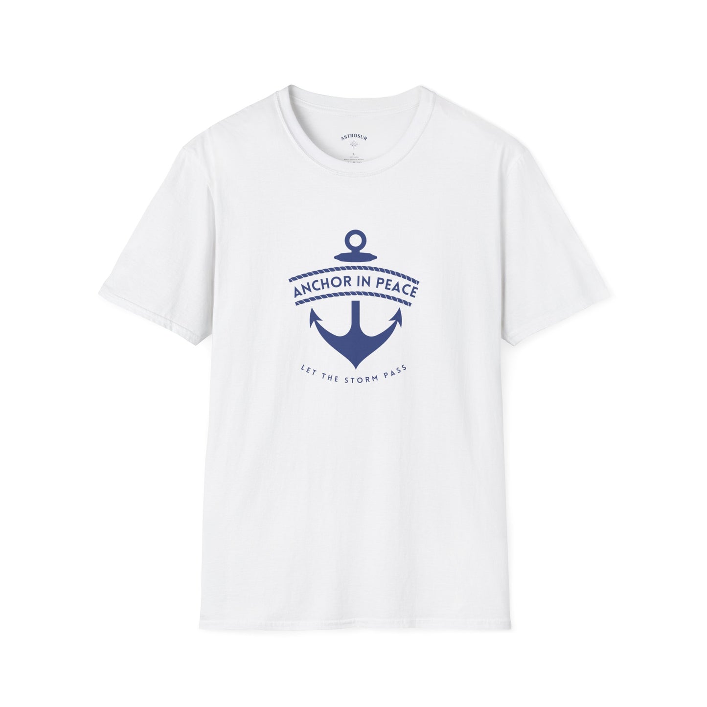 Anchor in Peace - Unisex Softstyle T-Shirt
