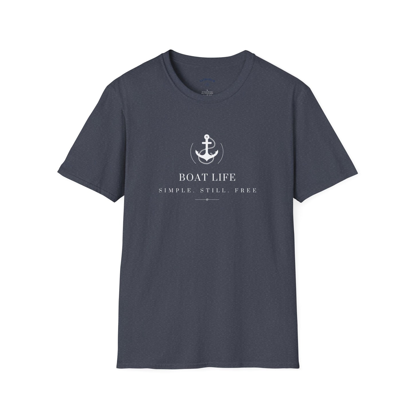 Boat Life white - Unisex Softstyle T-Shirt