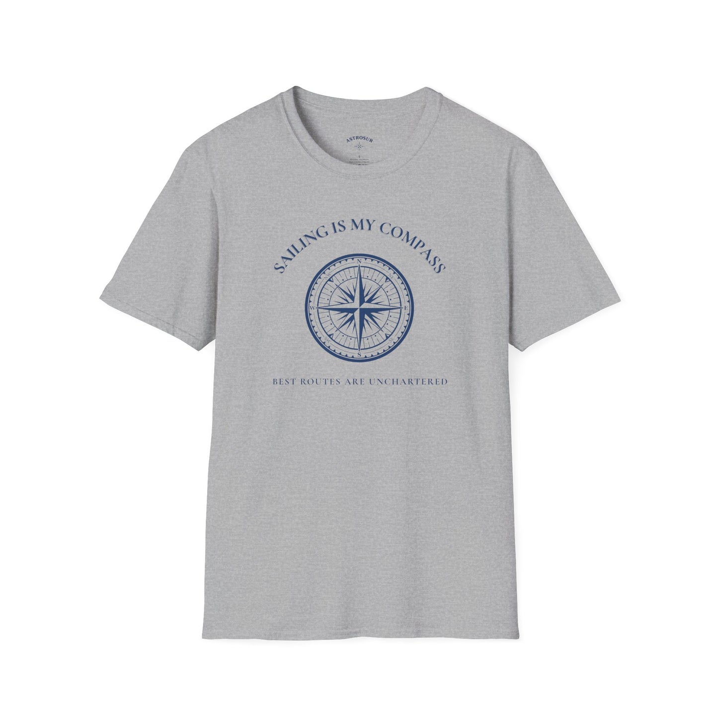 Sailing is my compass - Unisex Softstyle T-Shirt