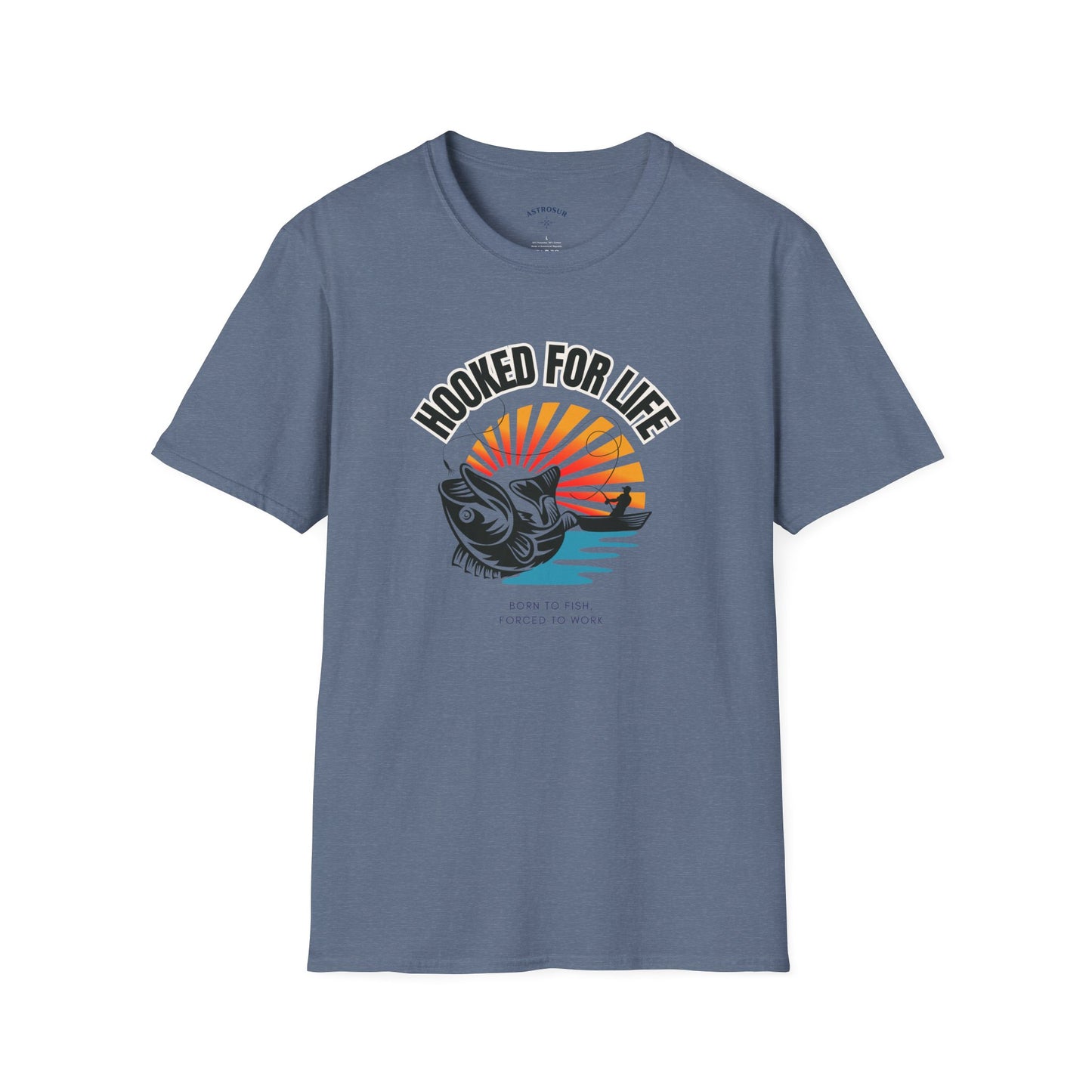 Hooked for life - Unisex Softstyle T-Shirt