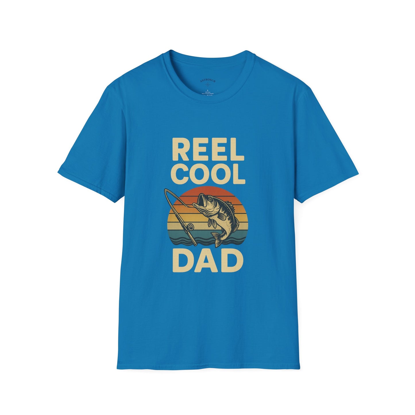 Reel Cool Dad - Unisex Softstyle T-Shirt