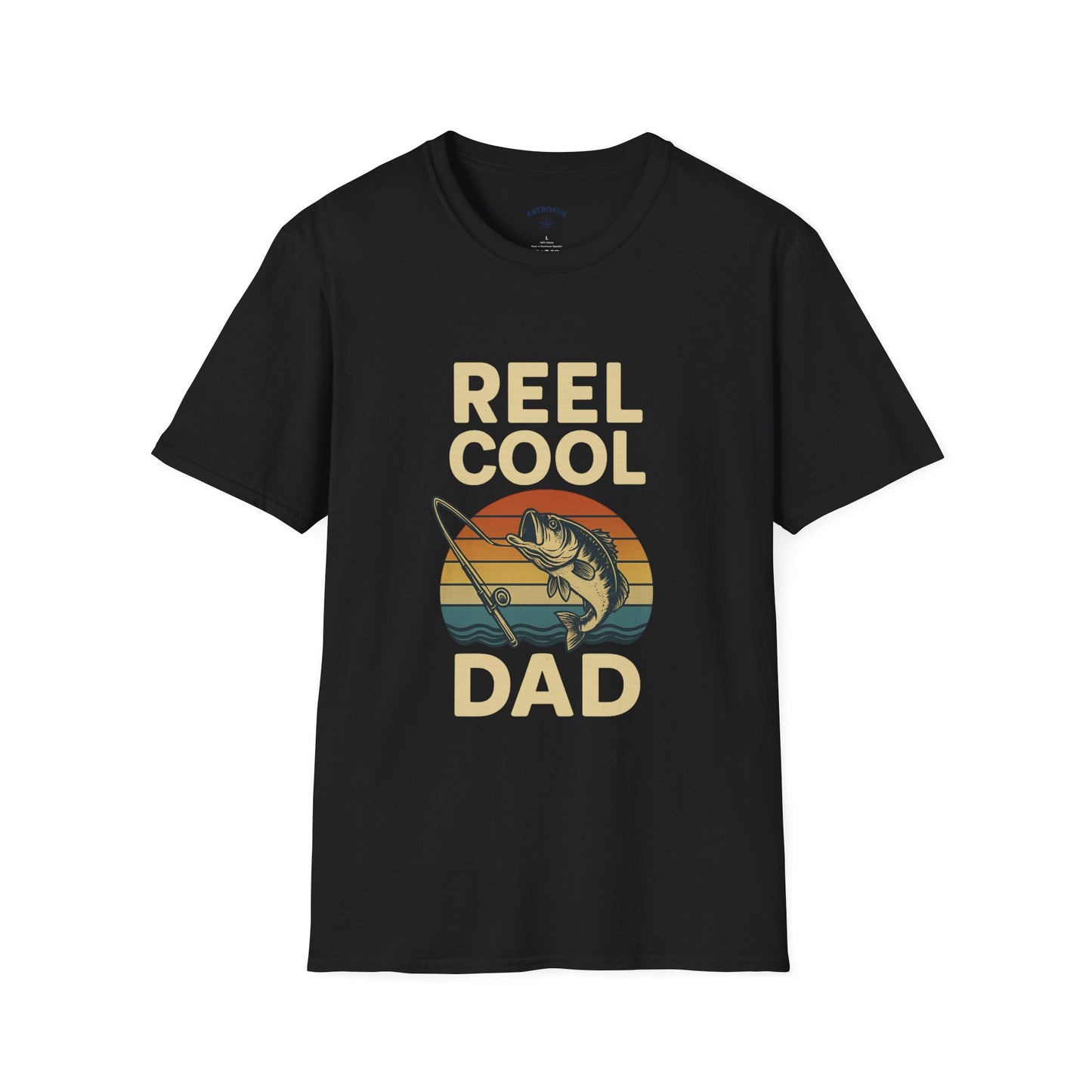Reel Cool Dad - Unisex Softstyle T-Shirt