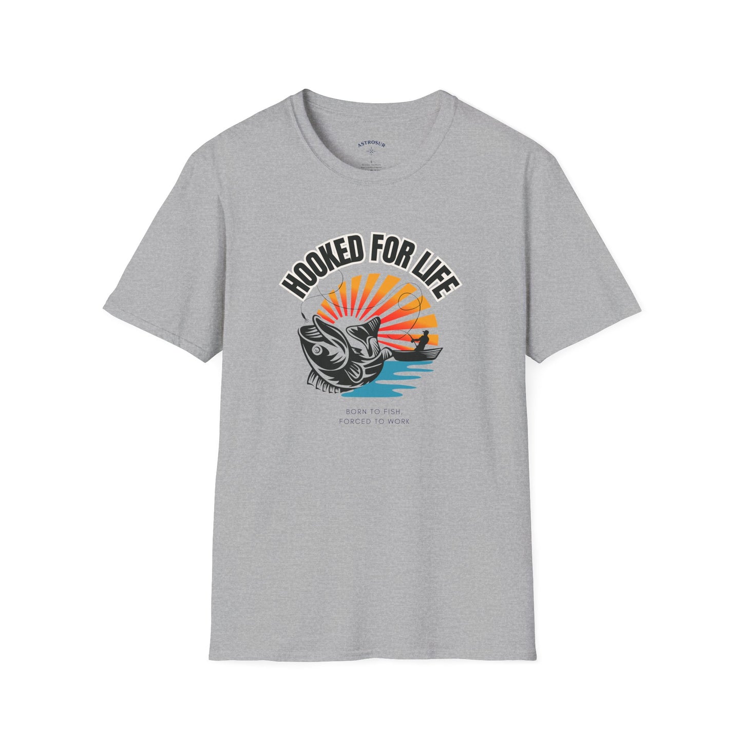 Hooked for life - Unisex Softstyle T-Shirt