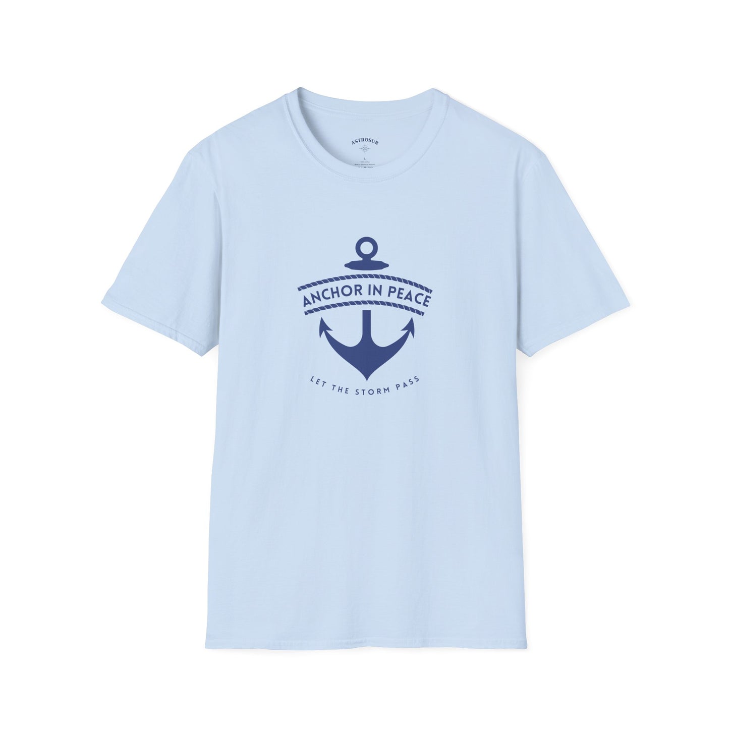 Anchor in Peace - Unisex Softstyle T-Shirt