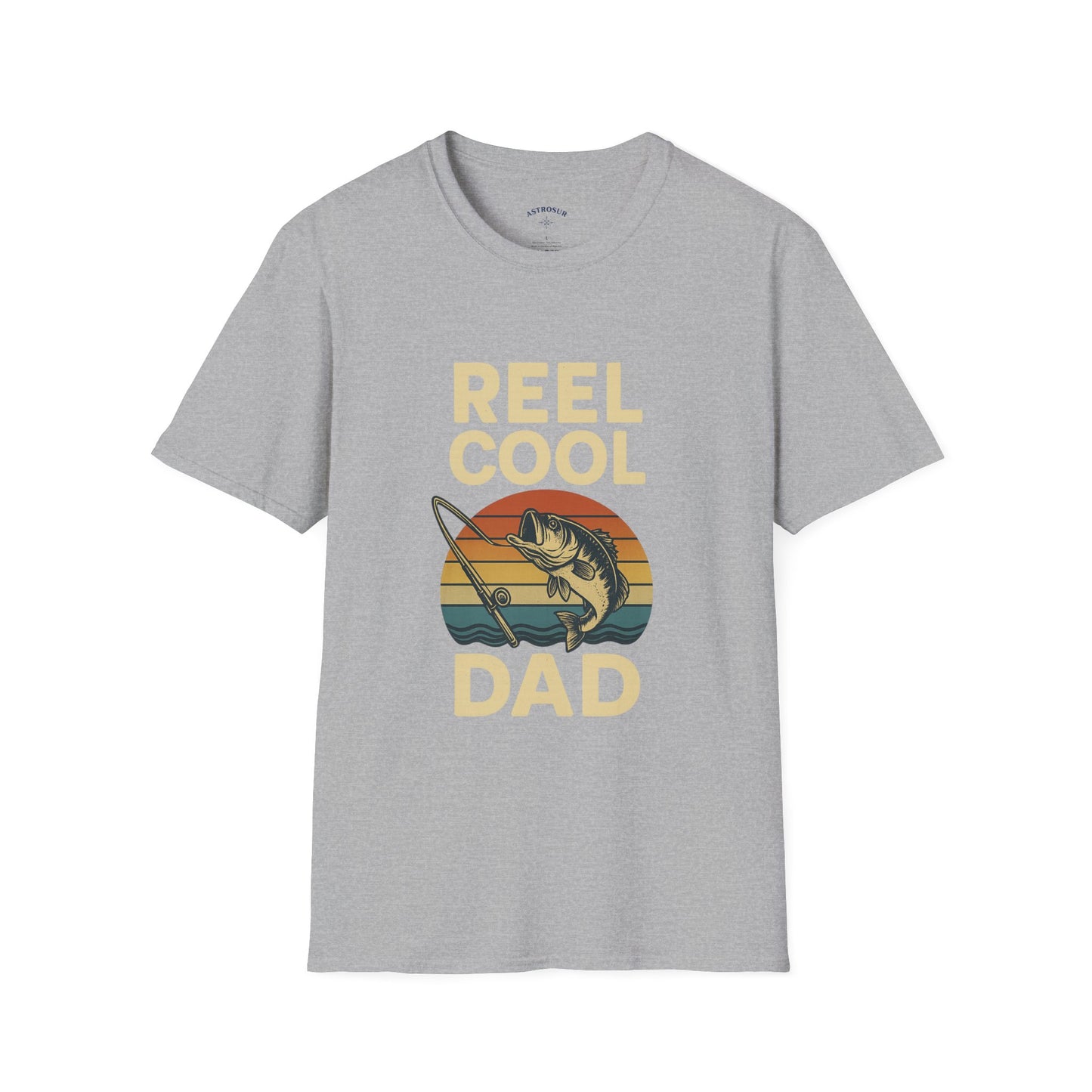Reel Cool Dad - Unisex Softstyle T-Shirt