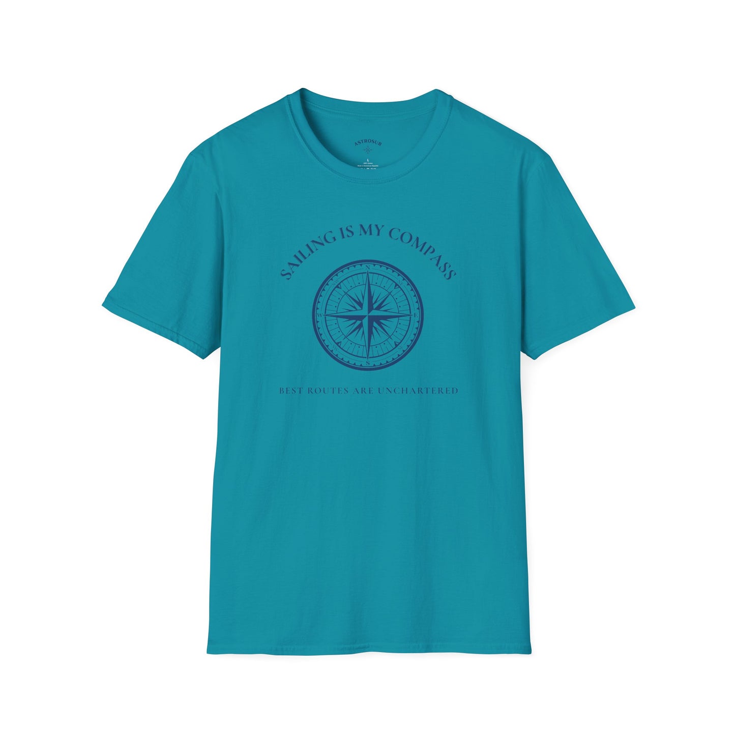 Sailing is my compass - Unisex Softstyle T-Shirt
