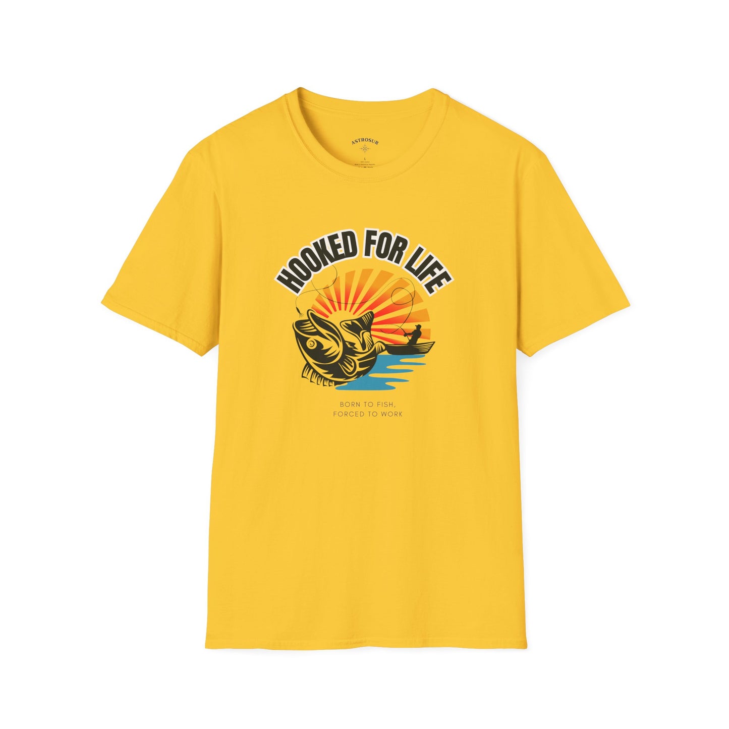 Hooked for life - Unisex Softstyle T-Shirt
