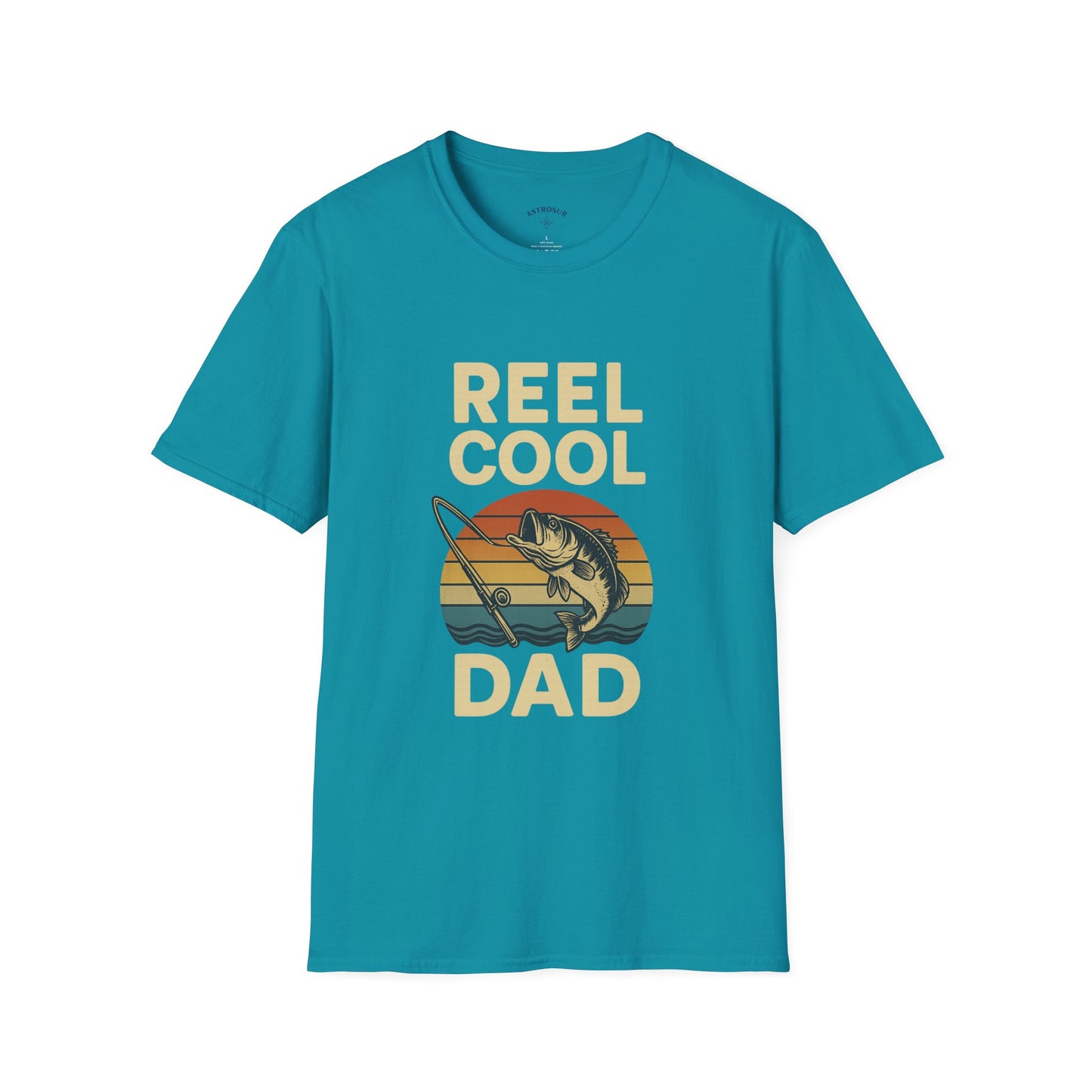 Reel Cool Dad - Unisex Softstyle T-Shirt