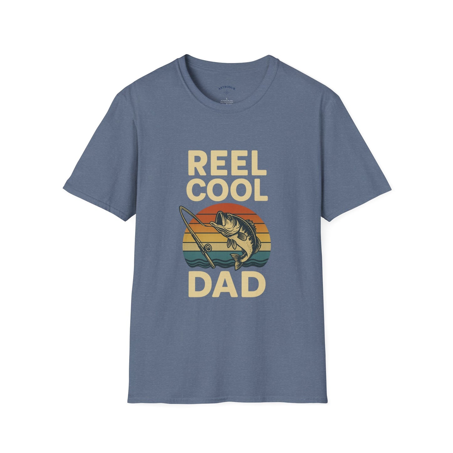 Reel Cool Dad - Unisex Softstyle T-Shirt