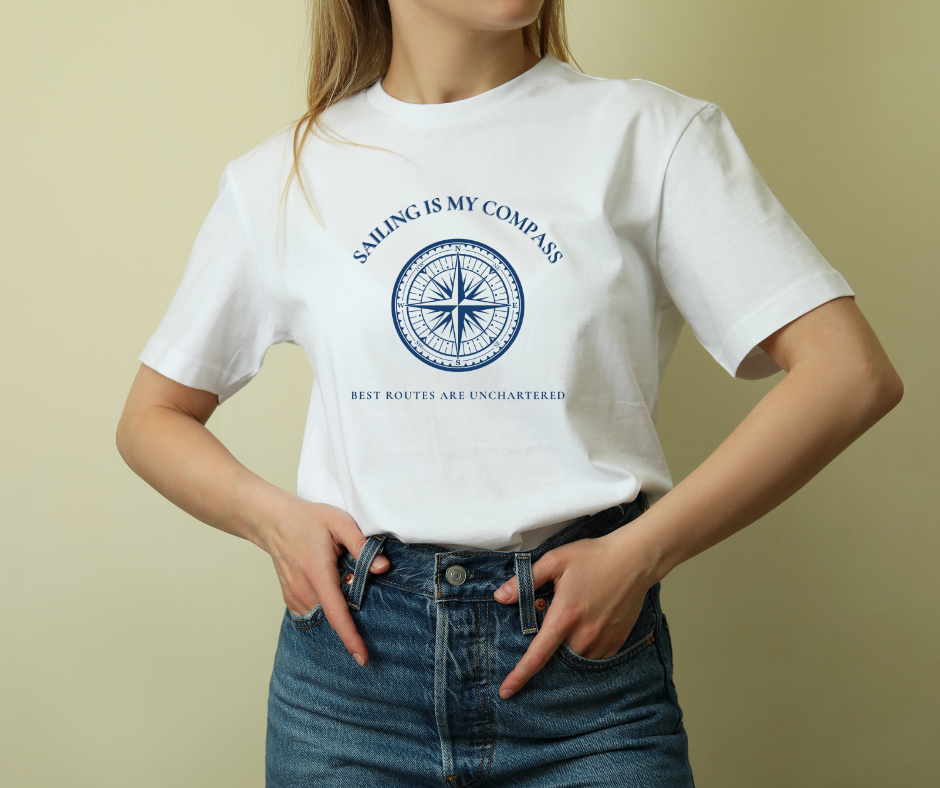 Sailing is my compass - Unisex Softstyle T-Shirt