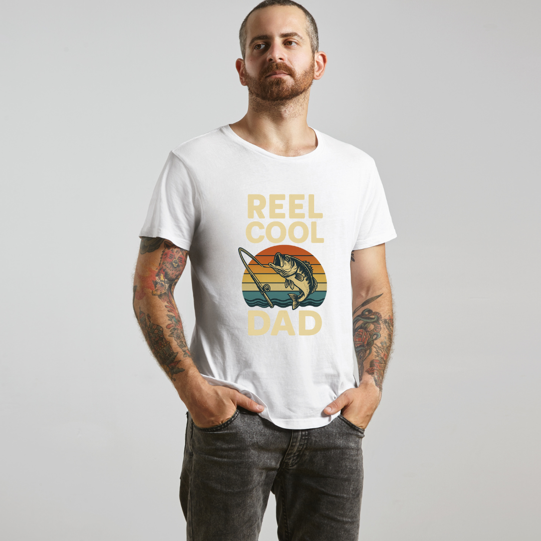 Reel Cool Dad - Unisex Softstyle T-Shirt